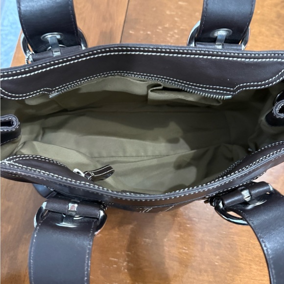 Coach SoHo Brown Leather Handbag EUC Ret $398 - Picture 8 of 9
